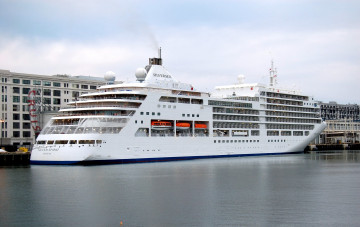 Картинка корабли лайнеры большой белый круиз