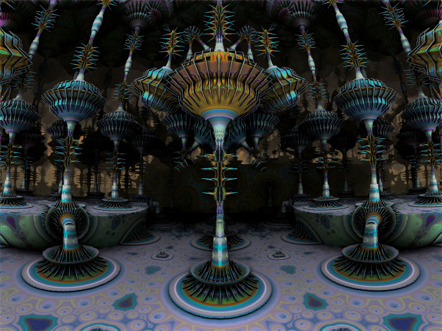 Обои картинки фото 3д, графика, fractal, фракталы, абстракция, узор