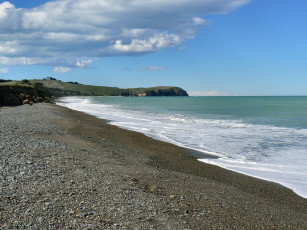 Картинка природа побережье вода галька