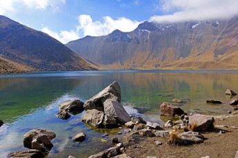 Картинка мексика национальный парк невадо де толука природа реки озера озеро горы