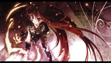 Картинка аниме shakugan no shana девушка