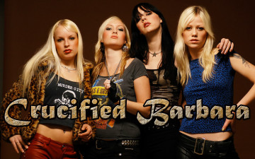 обоя crucified, barbara, музыка, хард-рок, хэви-метал, швеция