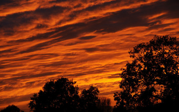 Картинка природа облака закат