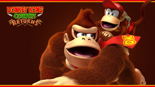 Обои картинки фото donkey, kong, видео, игры, country, returns