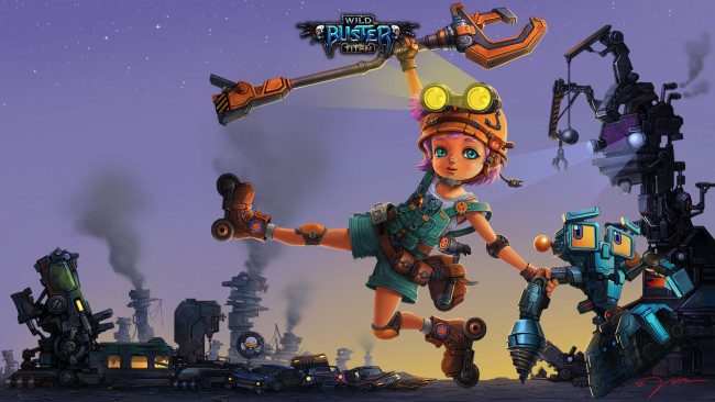 Обои картинки фото видео, игры, wild, buster, 