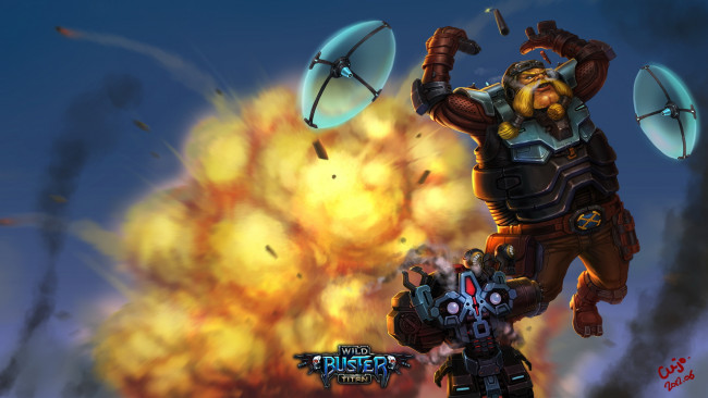 Обои картинки фото видео, игры, wild, buster, 