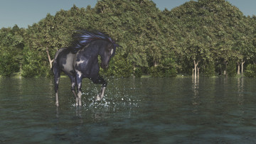 Картинка 3д+графика animals+животные