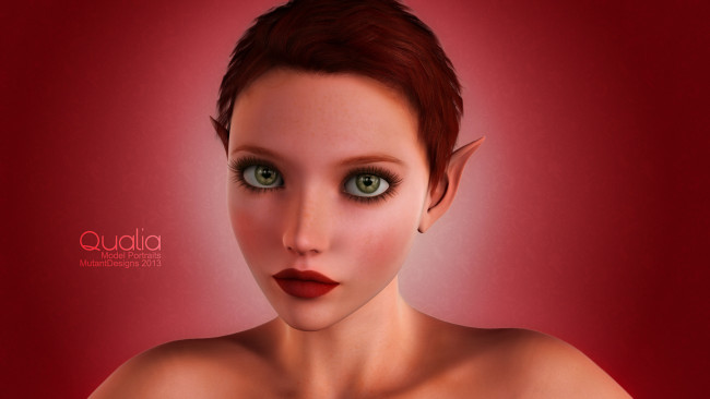 Обои картинки фото 3д графика, portraits портрет