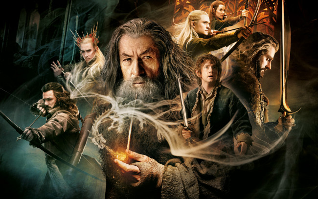 Обои картинки фото the hobbit,  the desolation of smaug, кино фильмы