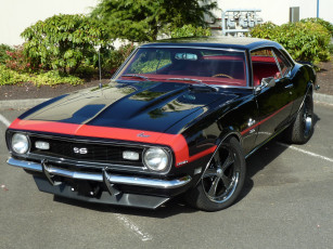 Картинка 1968+camaro+ss396 автомобили camaro