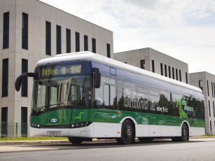 Картинка автомобили автобусы 2013г electric 12 urbino solaris
