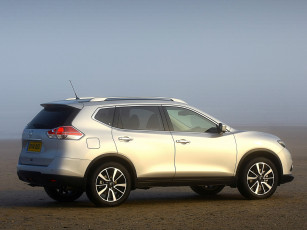 обоя автомобили, nissan, datsun, 2014г, светлый, t32, x-trail, uk-spec