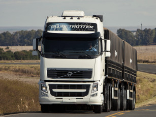 Картинка автомобили volvo+trucks светлый 6x2 fh 540 volvo