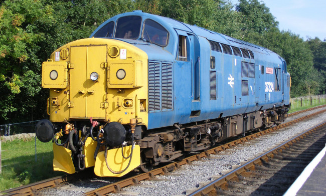 Обои картинки фото техника, локомотивы, локомотив, дорога, железная