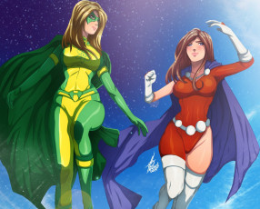 Картинка рисованное люди фон взгляд девушки