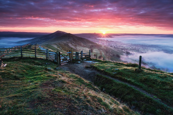 Картинка природа восходы закаты рассвет