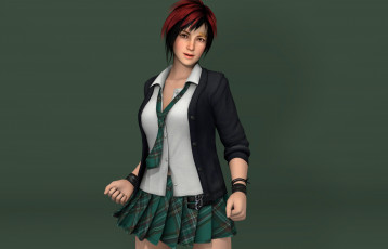 Картинка 3д+графика аниме+ anime фон взгляд девушка