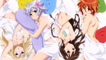 Картинка amagi+brilliant+park аниме взгляд девушки фон лежат