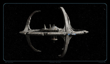 Картинка видео+игры star+trek+online вселенная полет космический корабль