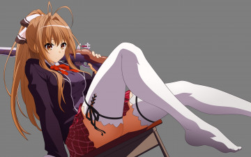 Картинка amagi+brilliant+park аниме фон девушка взгляд