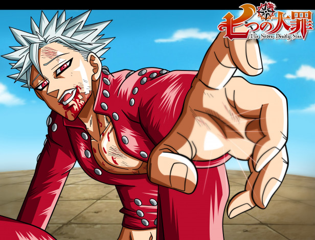 Обои картинки фото аниме, nanatsu no taizai, бан, грех, жадности