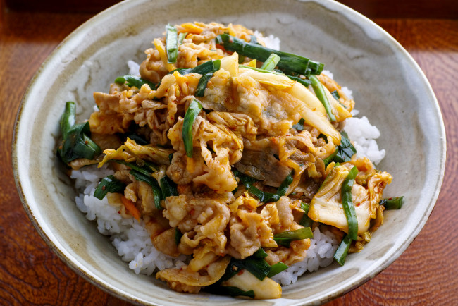 Обои картинки фото еда, вторые блюда, овощи, мясо, рис