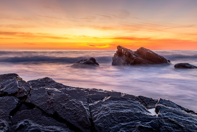 Обои картинки фото природа, восходы, закаты, рассвет