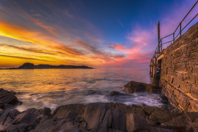 Обои картинки фото природа, восходы, закаты, рассвет