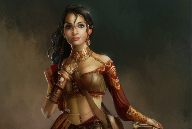 Обои картинки фото фэнтези, девушки, девушка, фентези, арт