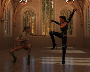 Картинка 3д+графика люди+ people взгляд девушки фон