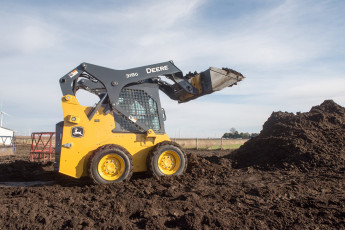 Картинка техника фронтальные+погрузчики john deere