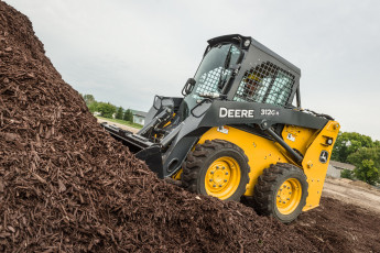 Картинка техника фронтальные+погрузчики john deere