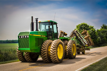 Картинка техника тракторы john deere