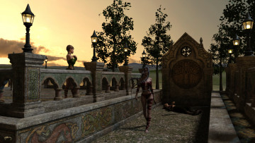 Картинка 3д+графика фантазия+ fantasy девушка взгляд фон