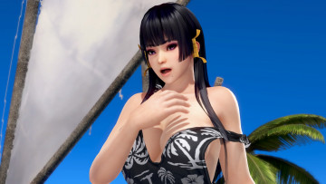 обоя 3д графика, люди , people, девушка, взгляд, фон