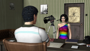 Картинка 3д+графика люди+ people фон взгляд девушка