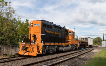 Картинка техника поезда рельсы состав локомотив