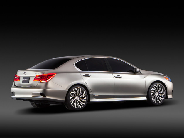 Обои картинки фото acura rlx concept 2012, автомобили, acura, rlx, concept, 2012