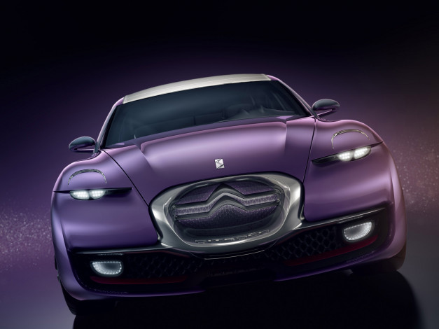 Обои картинки фото citroen revolte concept 2009, автомобили, citroen, ds, revolte, concept, 2009