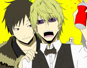 Картинка аниме durarara парни
