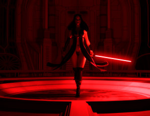 Картинка 3д+графика фантазия+ fantasy девушка фон взгляд