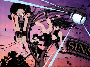 Картинка аниме fullmetal+alchemist homunculi гомункулы lust envy gluttony