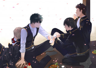 Картинка аниме gintama гинтама