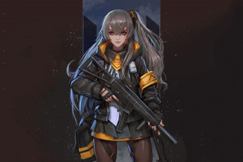 Картинка аниме girls+frontline девушка