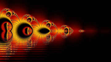 Картинка 3д+графика фракталы+ fractal фрактал цветок