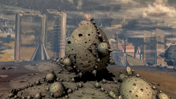 Картинка 3д+графика абстракция+ abstract абстракция форма фрактал цвет