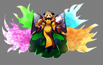 Картинка аниме touhou matara okina