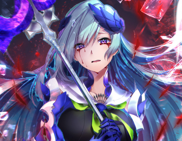 Обои картинки фото аниме, fate, stay night, lancer