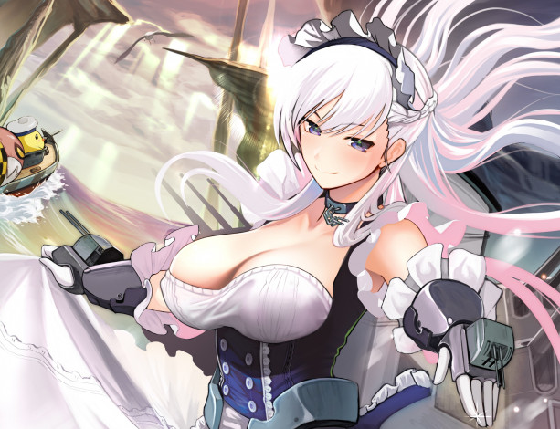 Обои картинки фото аниме, azur lane, azur, lane