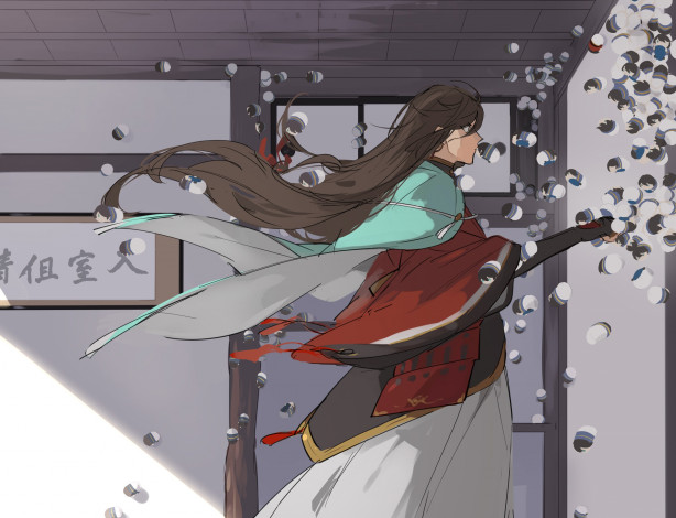 Обои картинки фото аниме, touken ranbu, парень